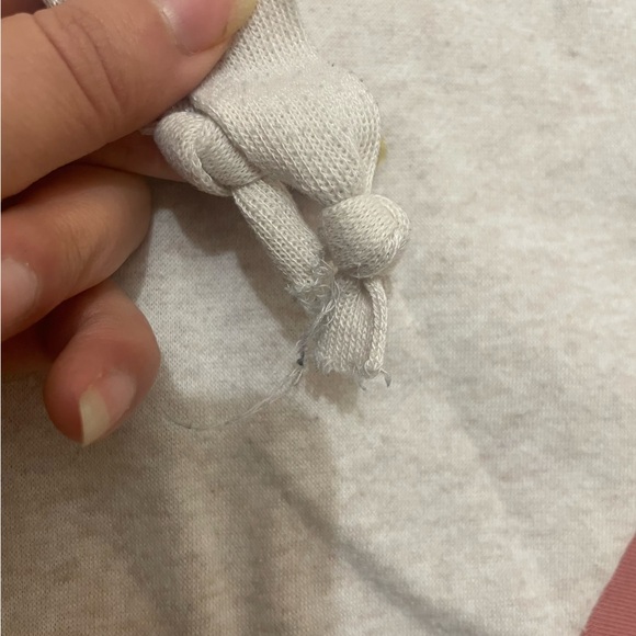 💗 Pink Rose Women’s Crop Hoodie Sweater - Size Medium - Picture 8 of 11